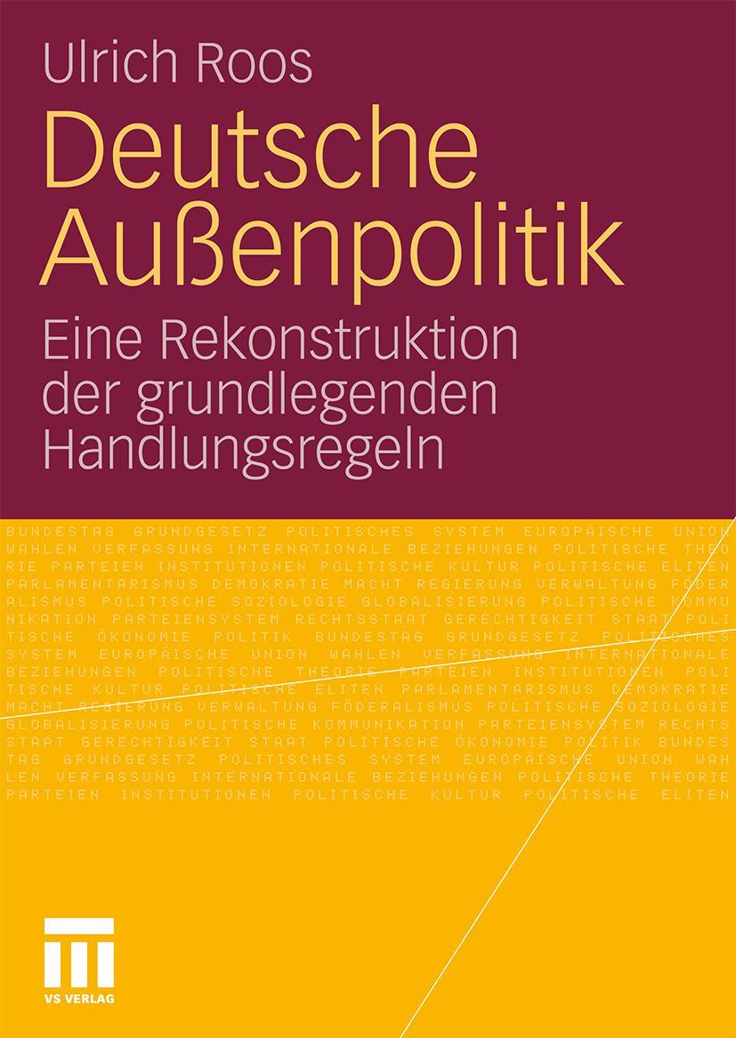 Vorderes Coverbild Deutsche Außenpolitik