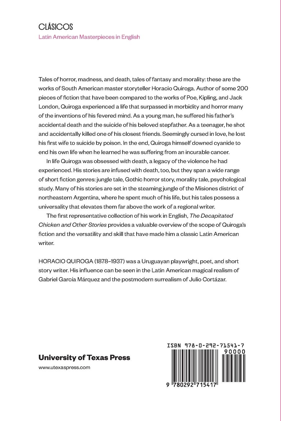 Rückseitencover The Decapitated Chicken and Other Stories