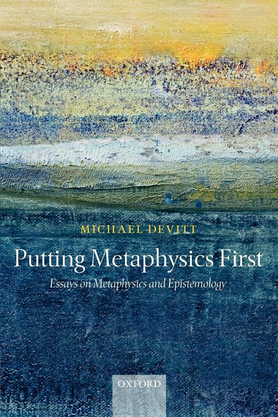 Vorderes Coverbild Putting Metaphysics First