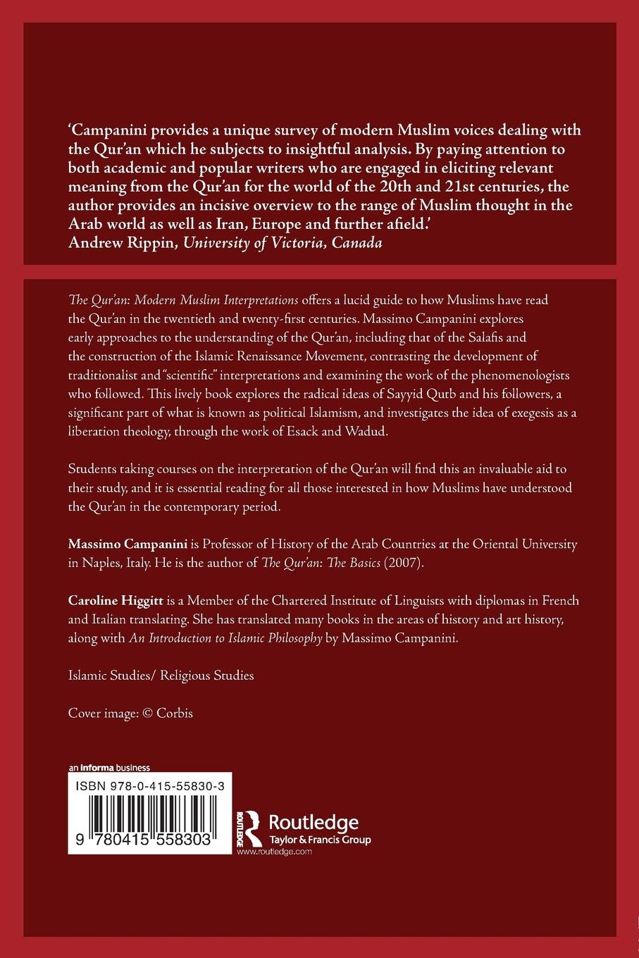 Rückseitencover The Qur'an