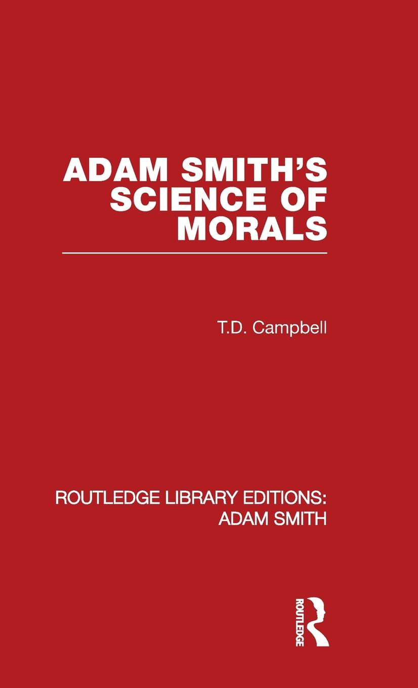 Vorderes Coverbild Adam Smith's Science of Morals
