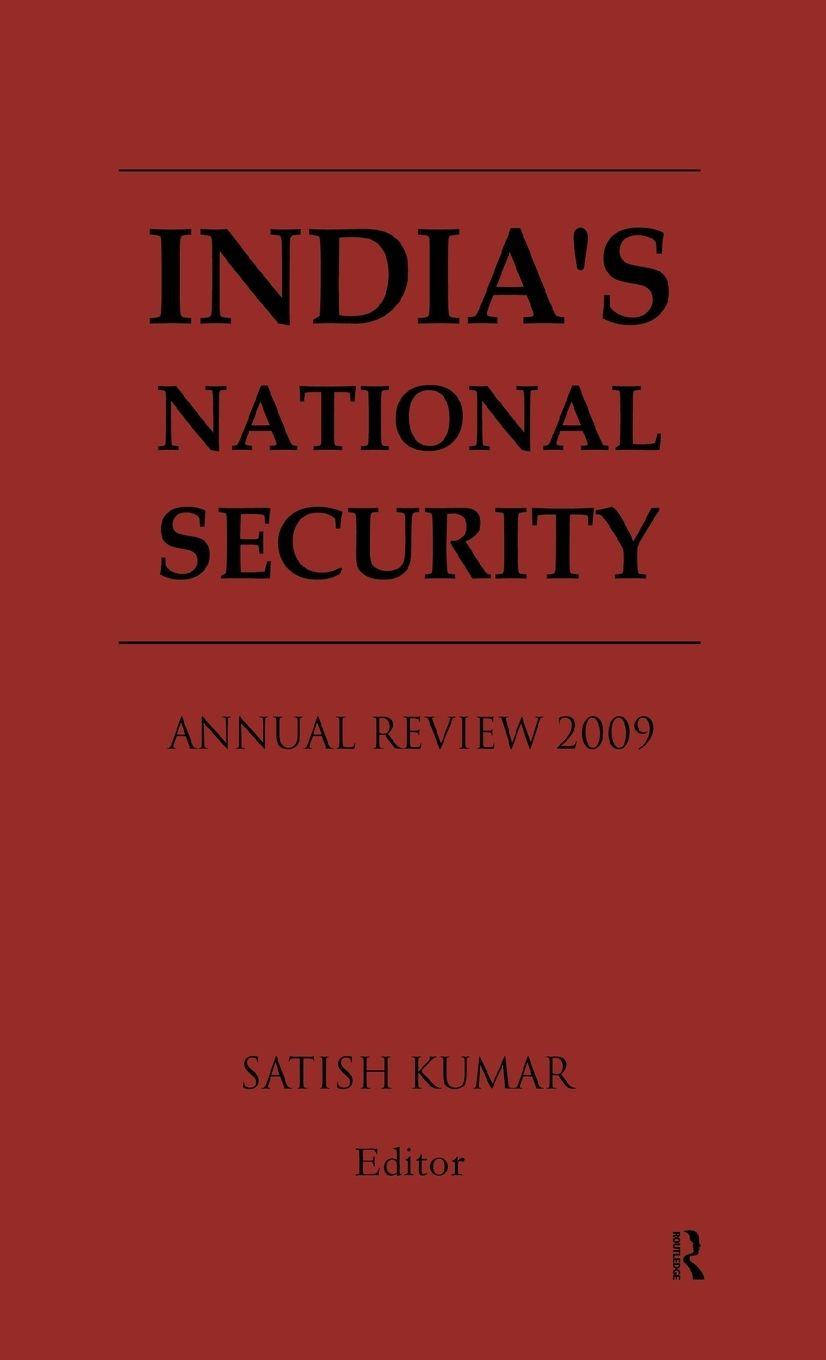 Vorderes Coverbild India's National Security