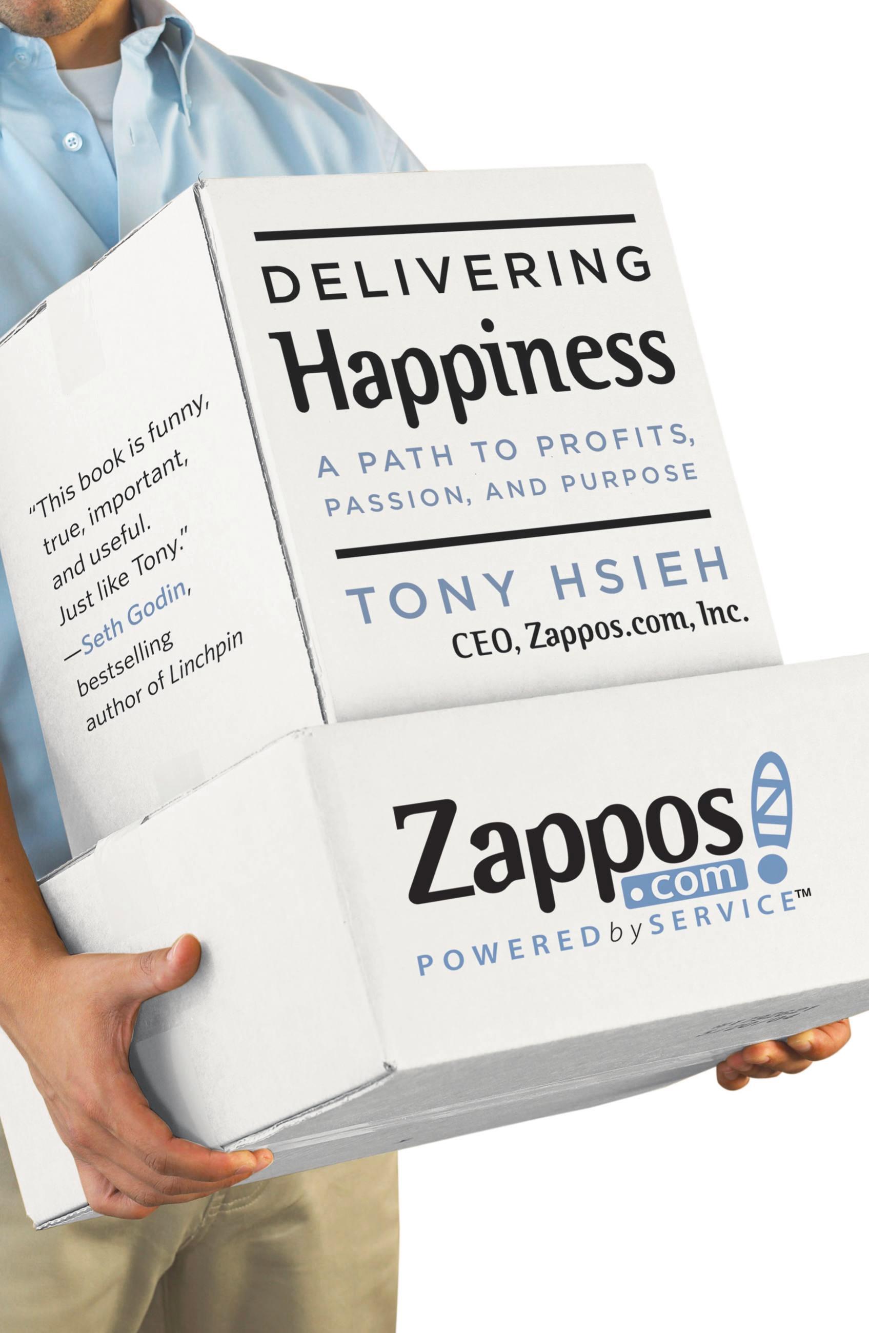 Vorderes Coverbild Delivering Happiness