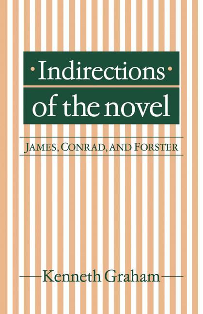 Vorderes Coverbild Indirections of the Novel