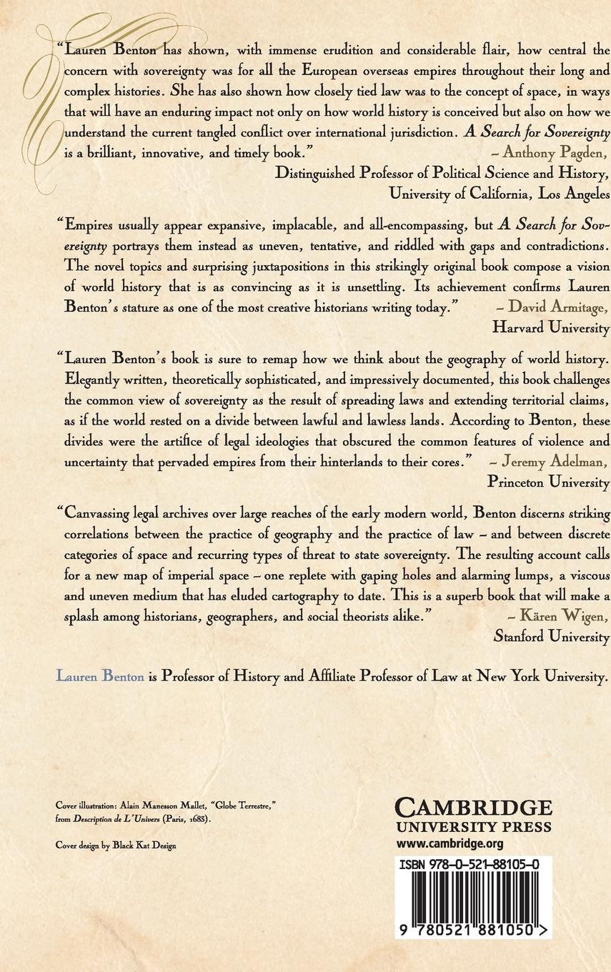 Rückseitencover A Search for Sovereignty