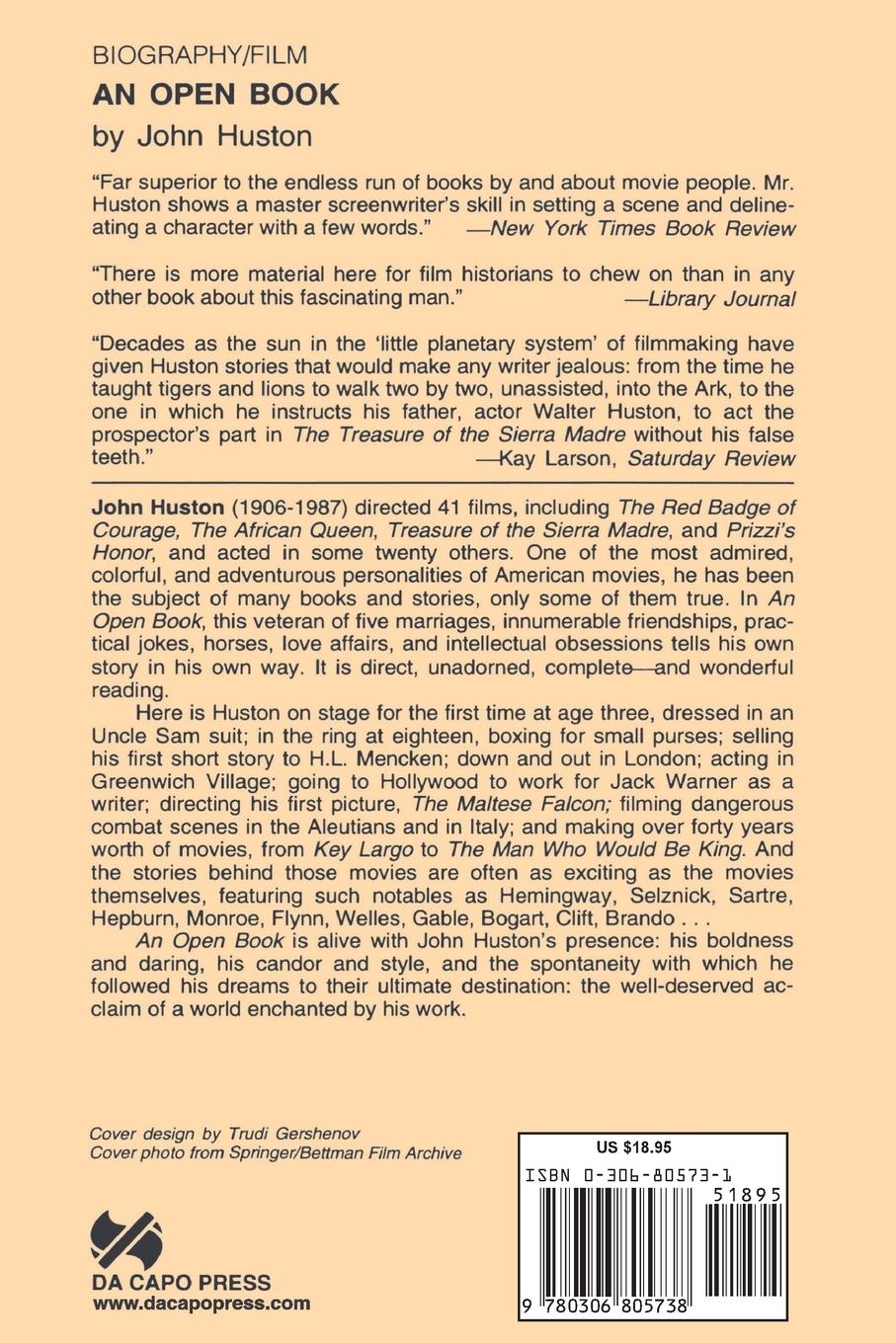 Rückseitencover An Open Book