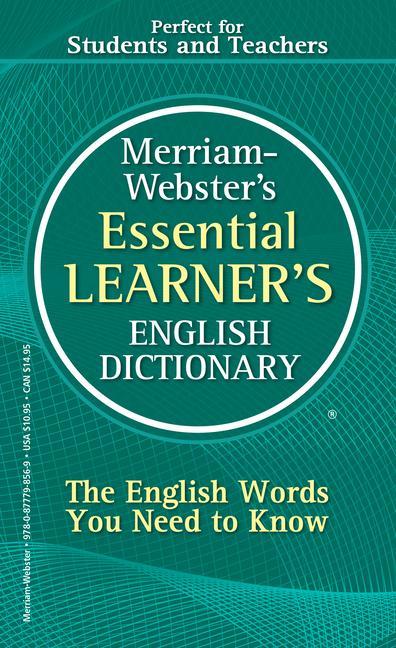 Vorderes Coverbild Merriam-Webster's Essential Learner's English Dictionary