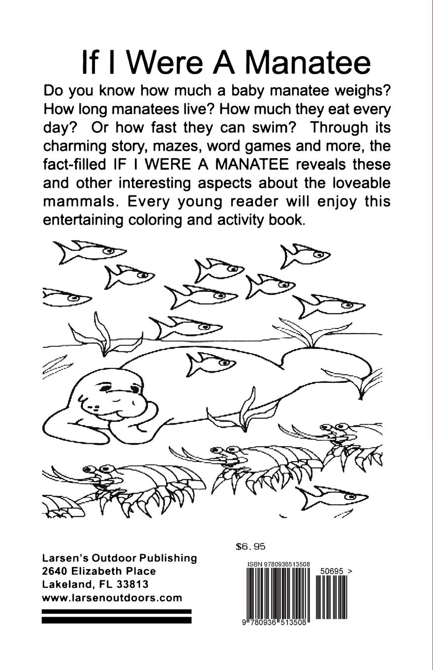 Rückseitencover If I Were A Manatee