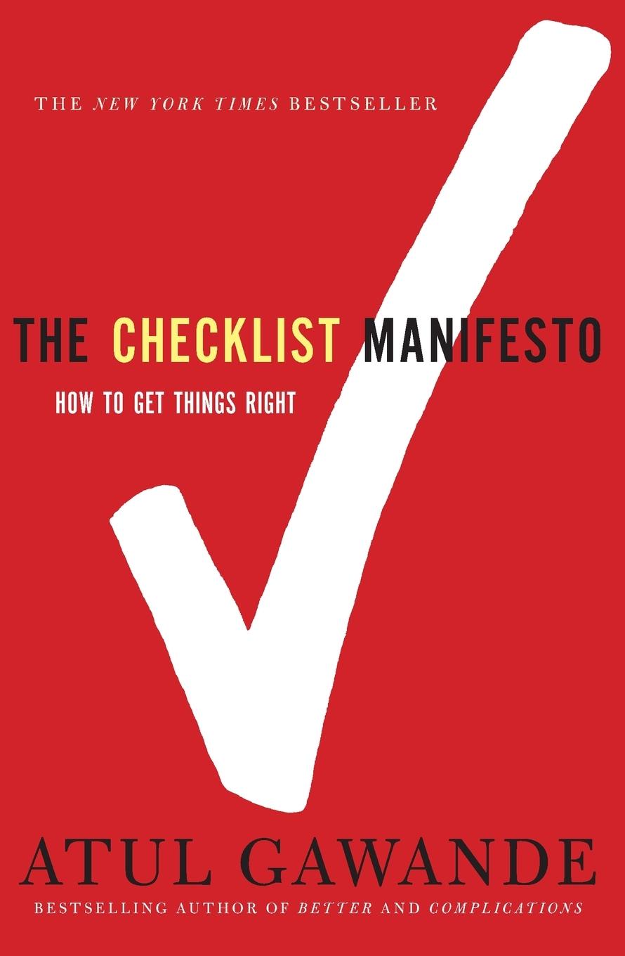 Vorderes Coverbild The Checklist Manifesto