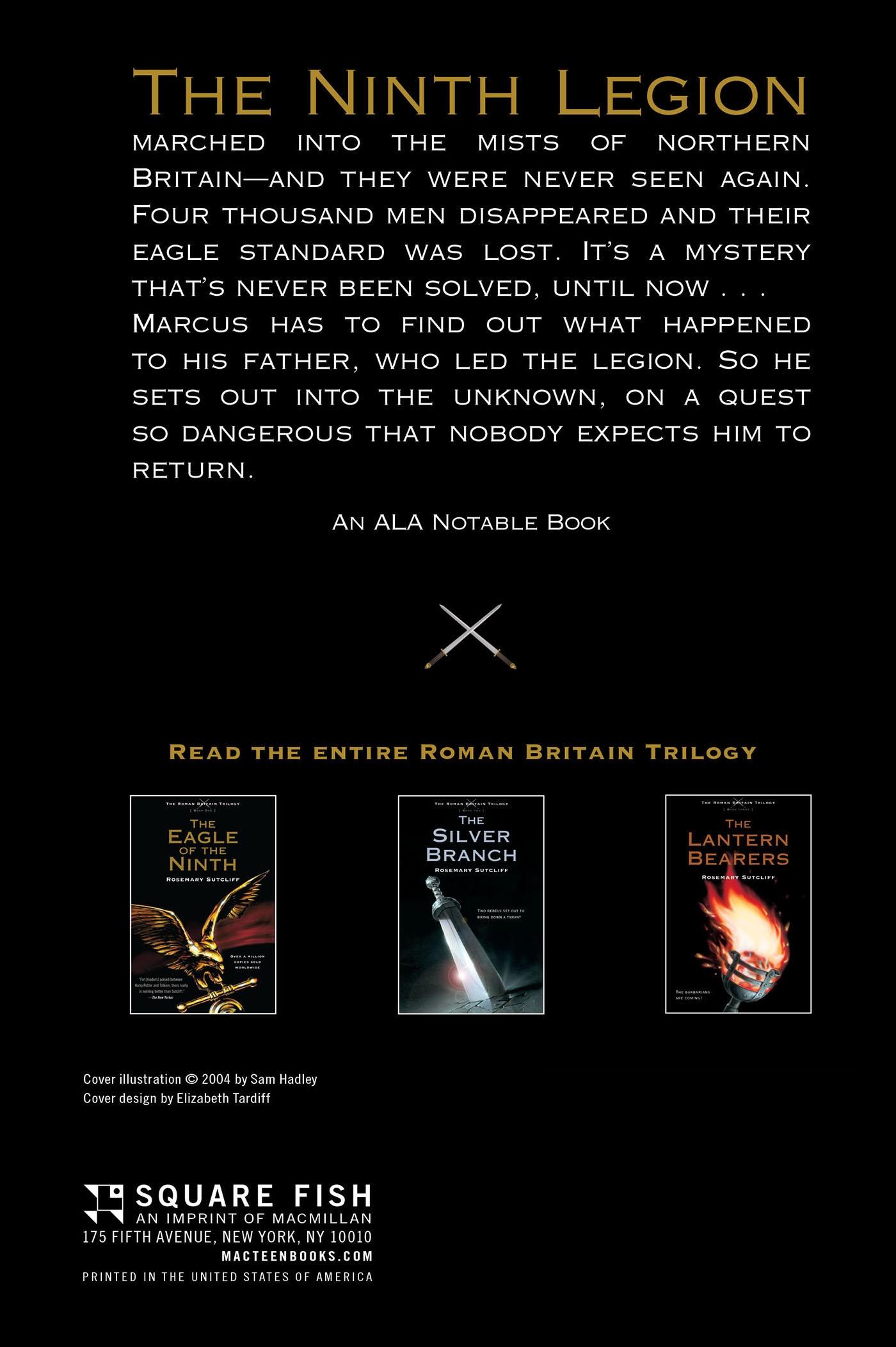 Rückseitencover The Eagle of the Ninth