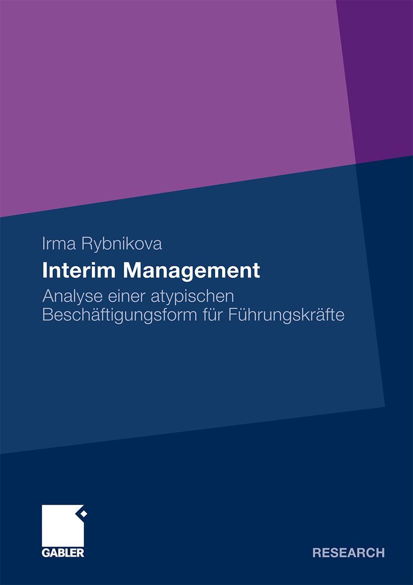 Vorderes Coverbild Interim Management