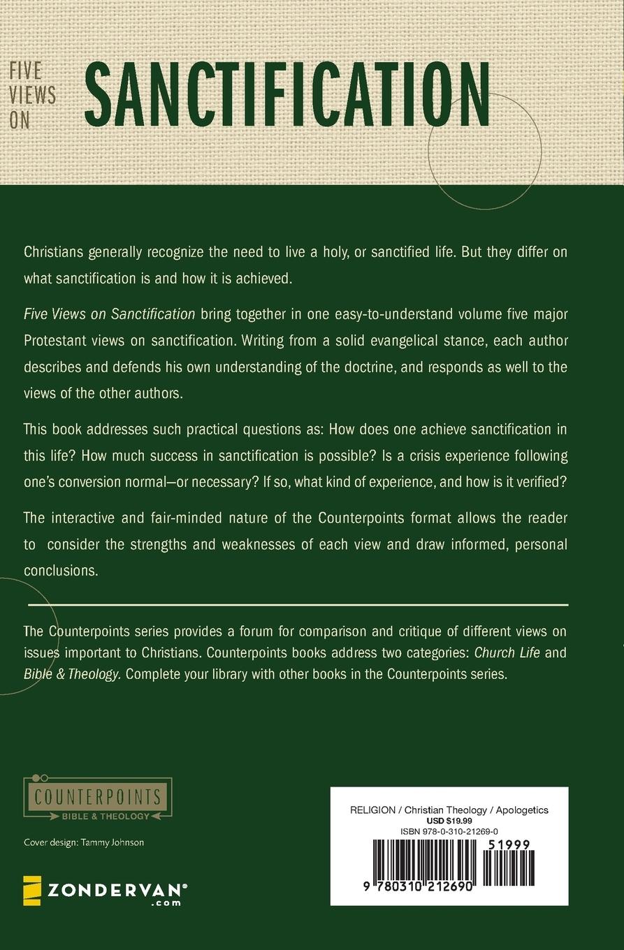 Rückseitencover The Five Views on Sanctification (Revised) (Revised)