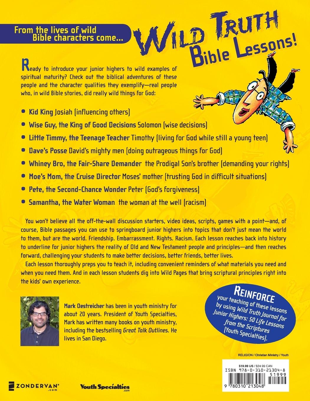 Rückseitencover Wild Truth Bible Lessons