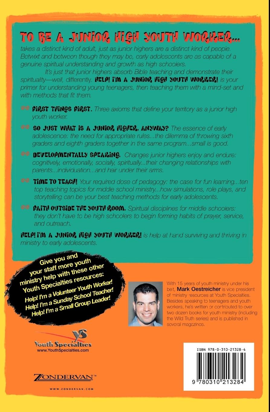 Rückseitencover Help! I'm a Junior High Youth Worker!