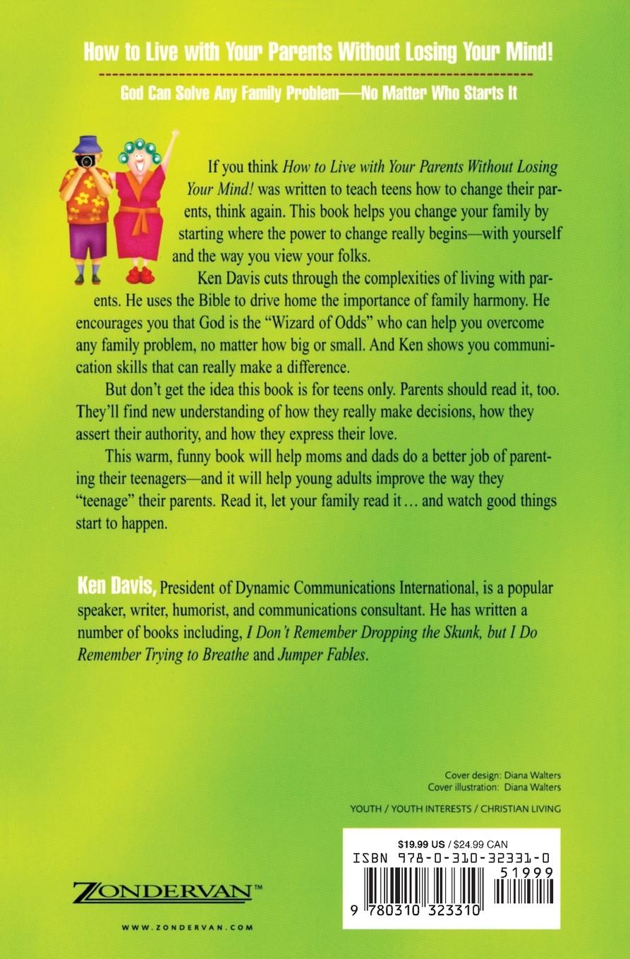 Rückseitencover How to Live with Your Parents Without Losing Your Mind