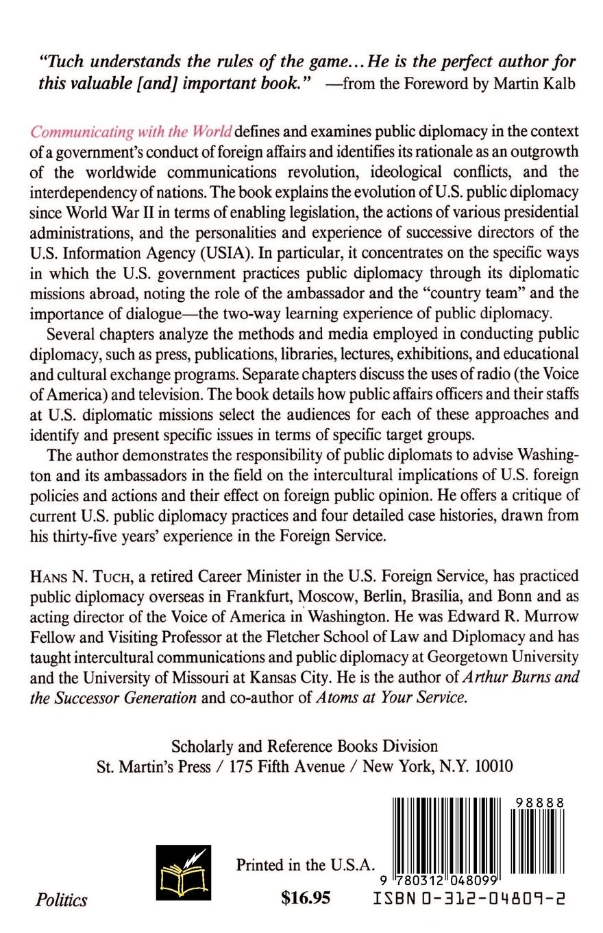 Rückseitencover Communicating with the World