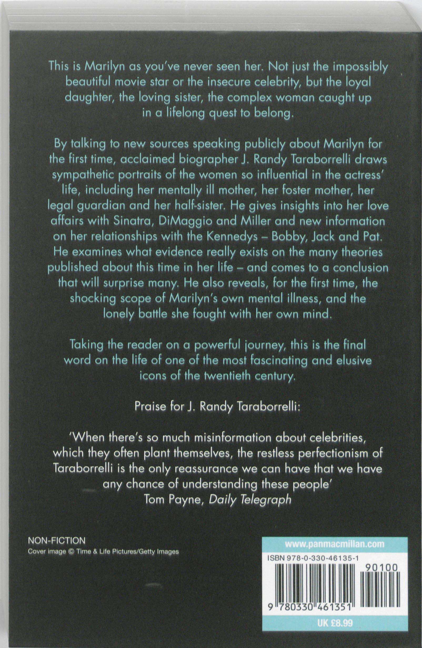 Rückseitencover The Secret Life of Marilyn Monroe