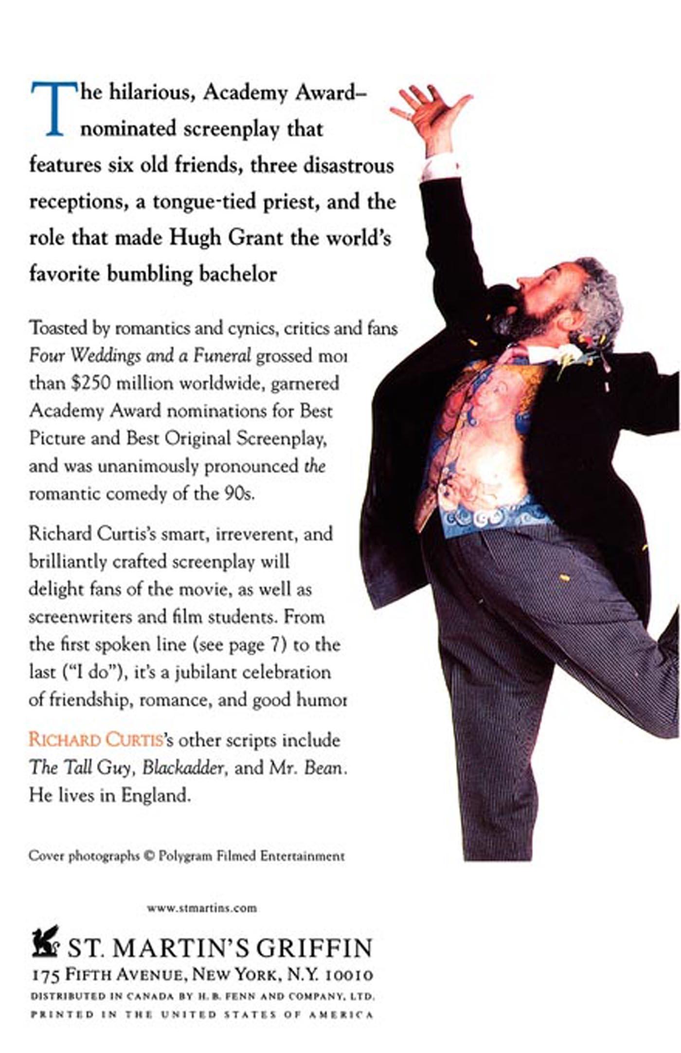 Rückseitencover Four Weddings and a Funeral