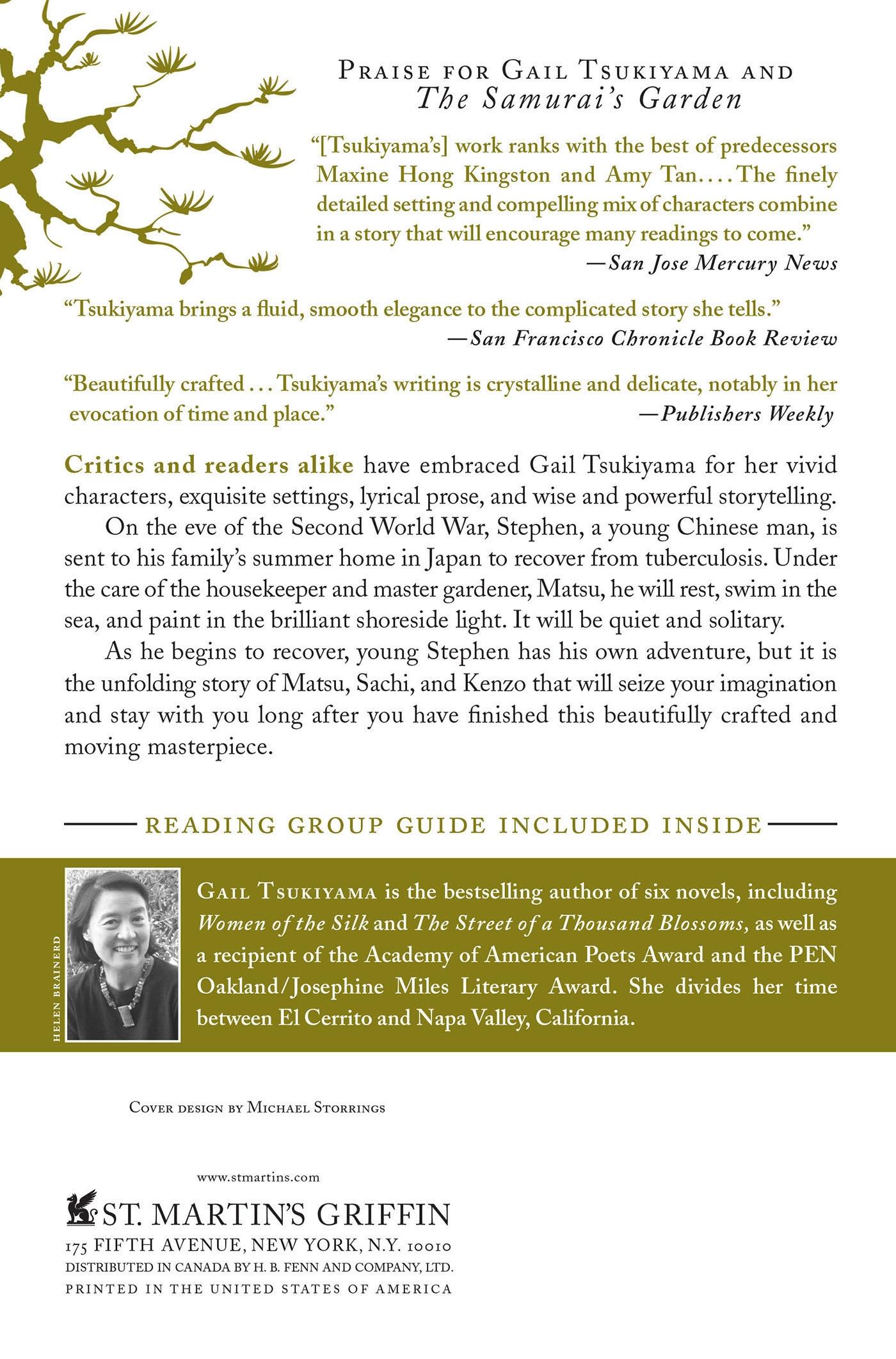 Rückseitencover The Samurai's Garden