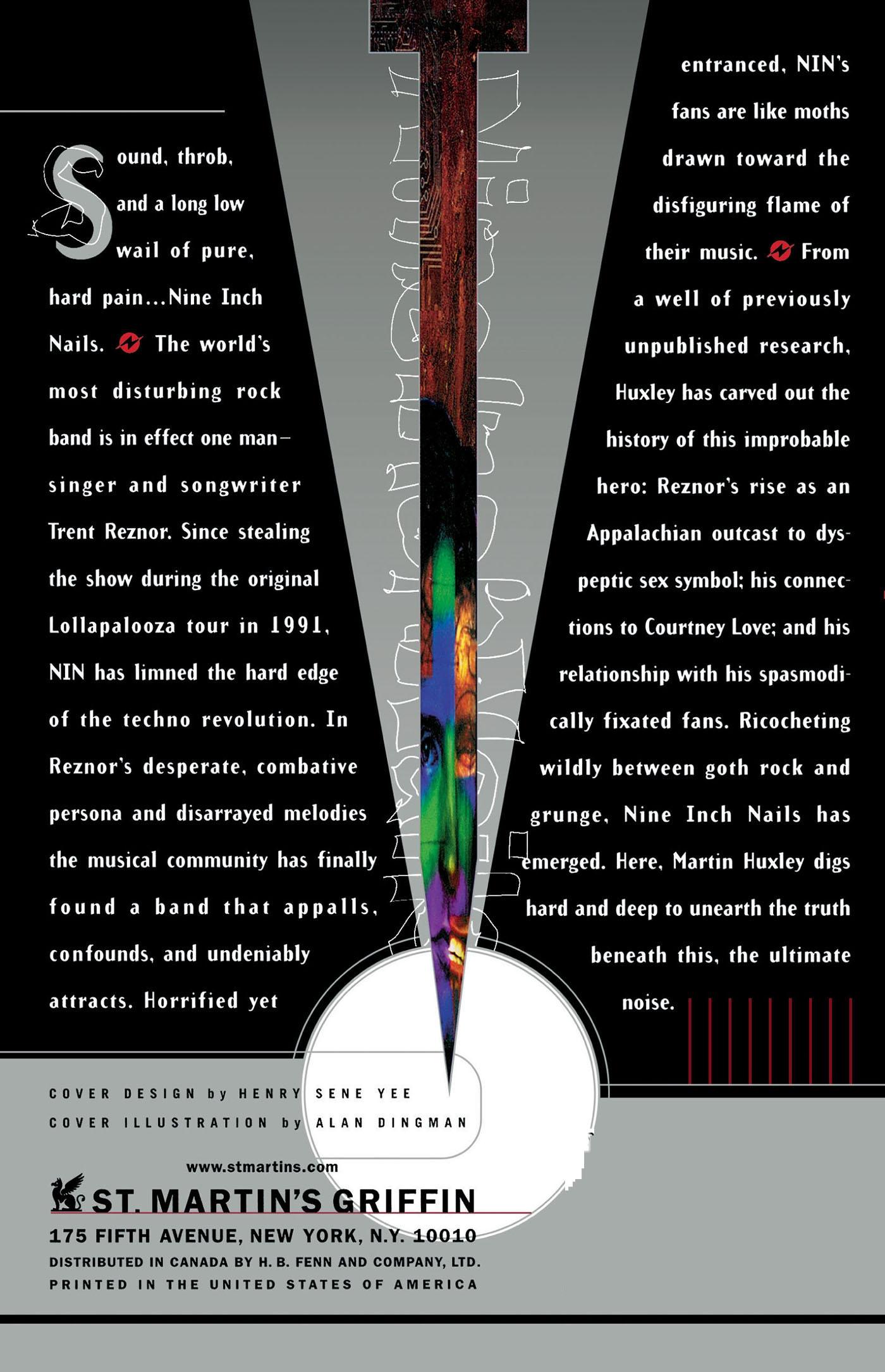 Rückseitencover Nine Inch Nails