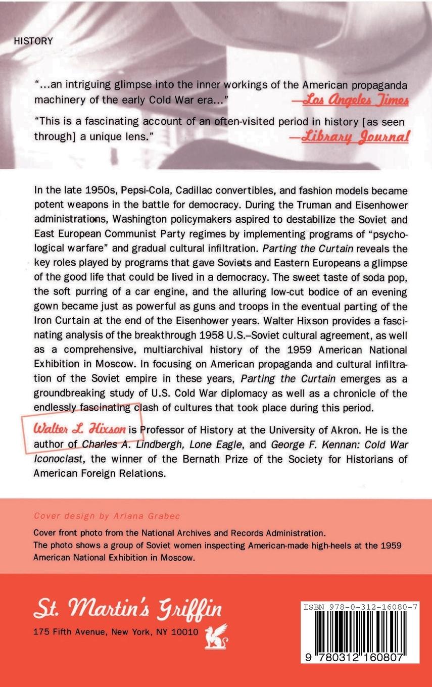 Rückseitencover Parting the Curtain