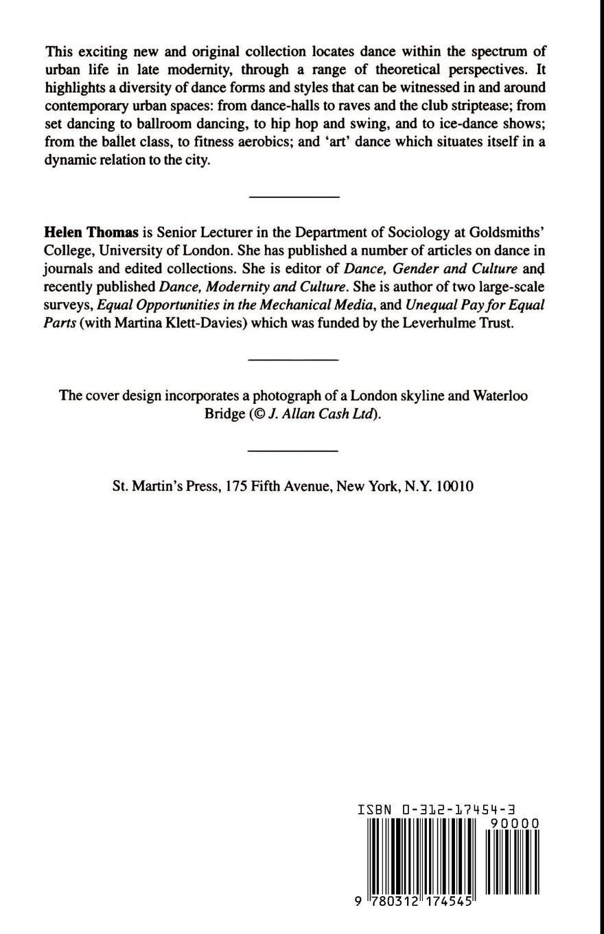 Rückseitencover Dance in the City