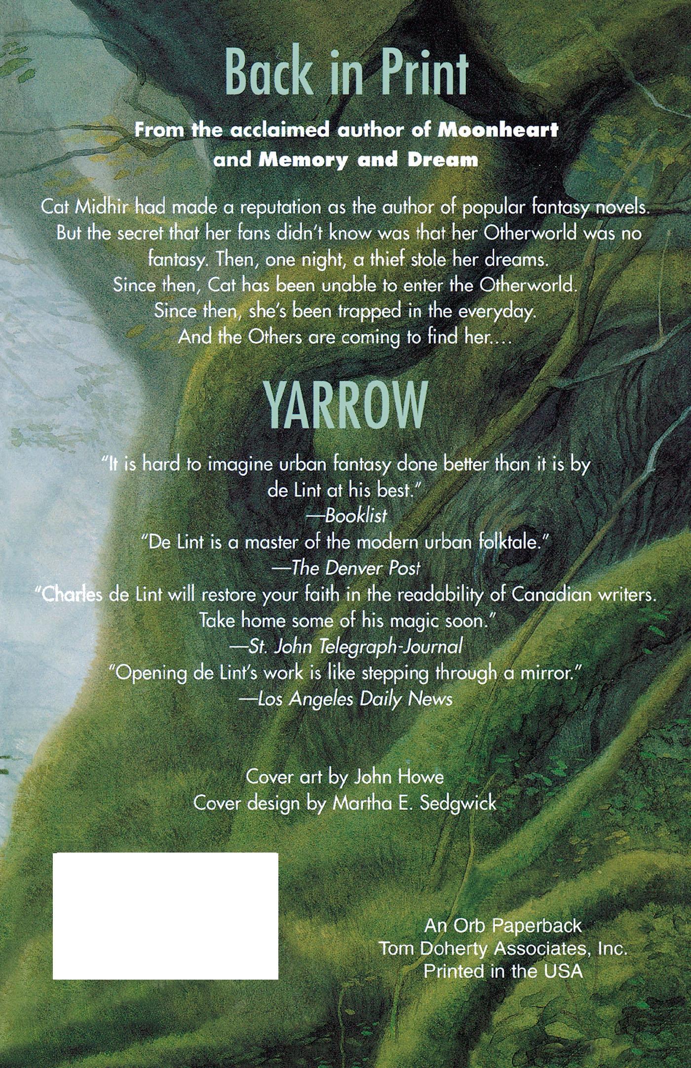 Rückseitencover Yarrow