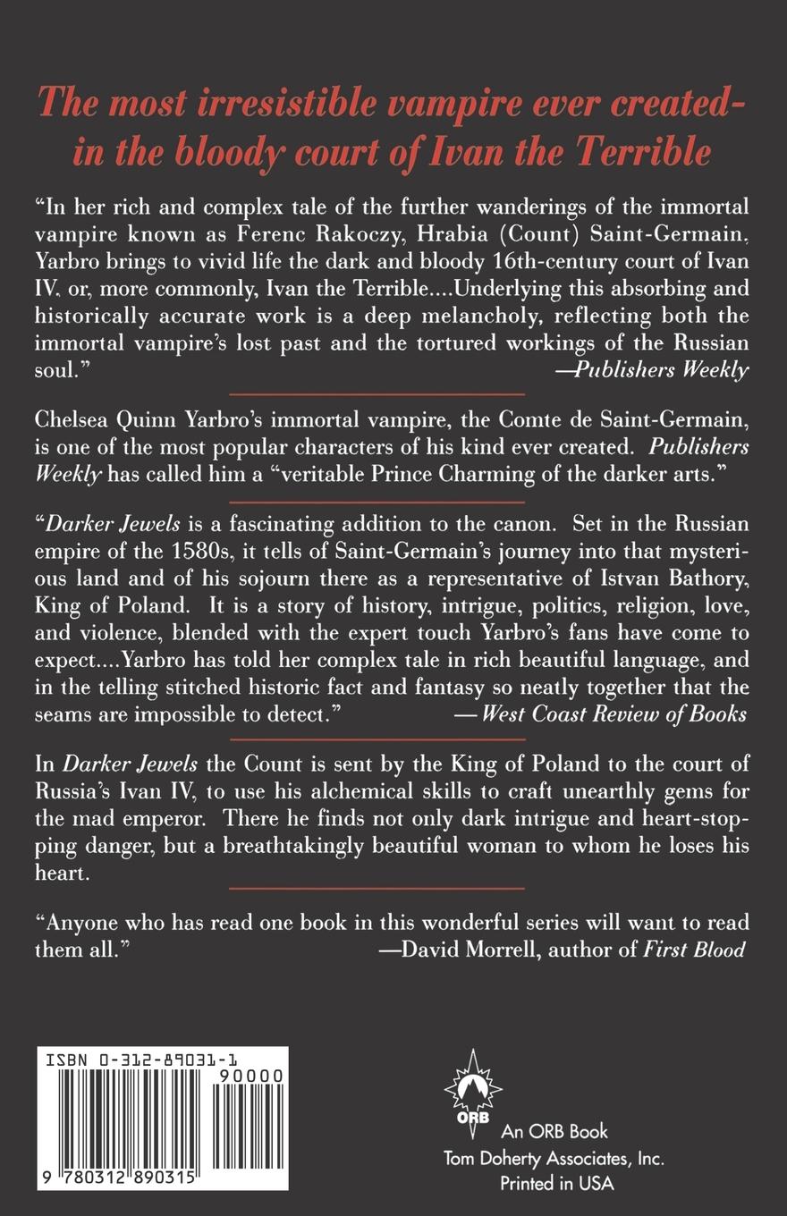 Rückseitencover Darker Jewels