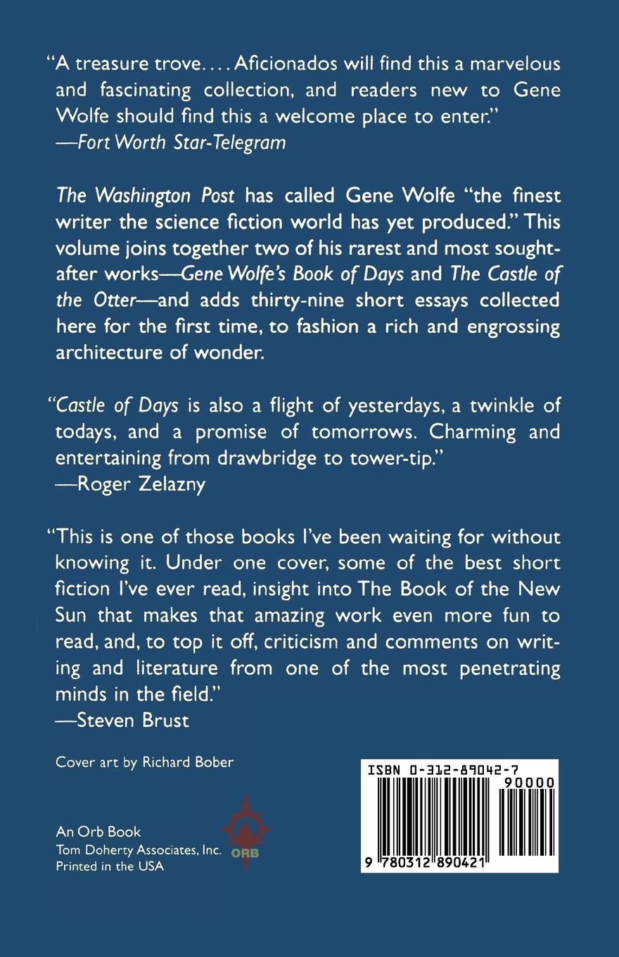 Rückseitencover Castle of Days