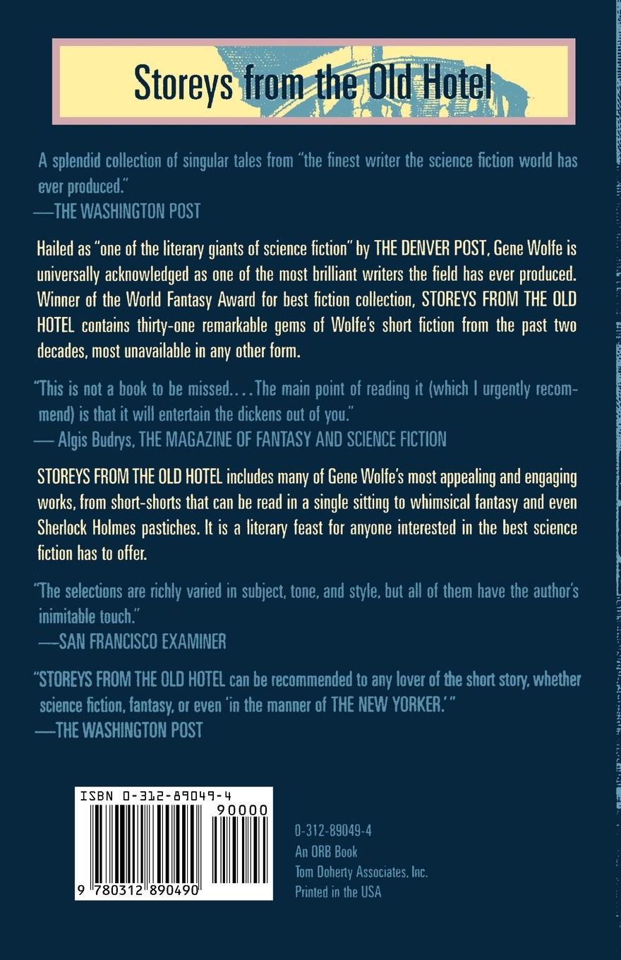 Rückseitencover Storeys from the Old Hotel