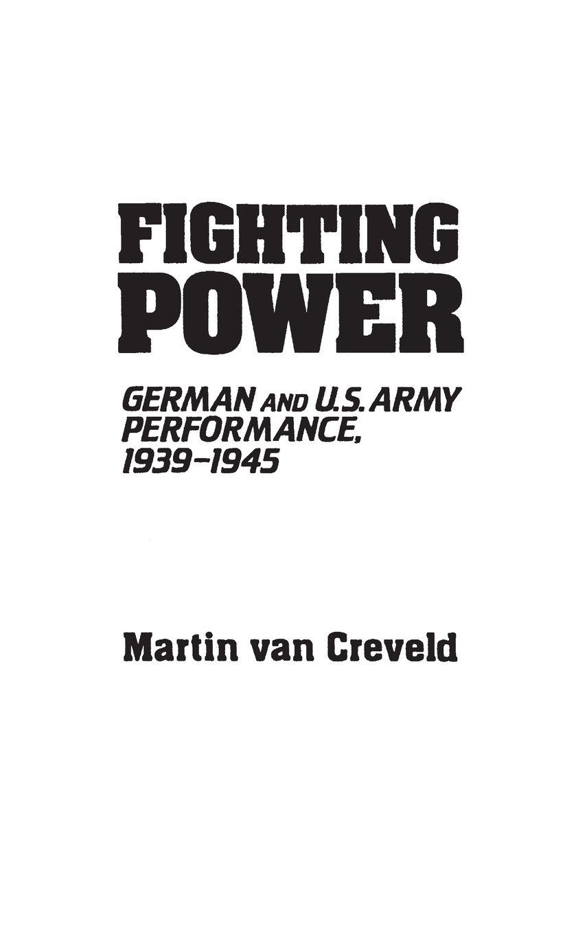 Vorderes Coverbild Fighting Power