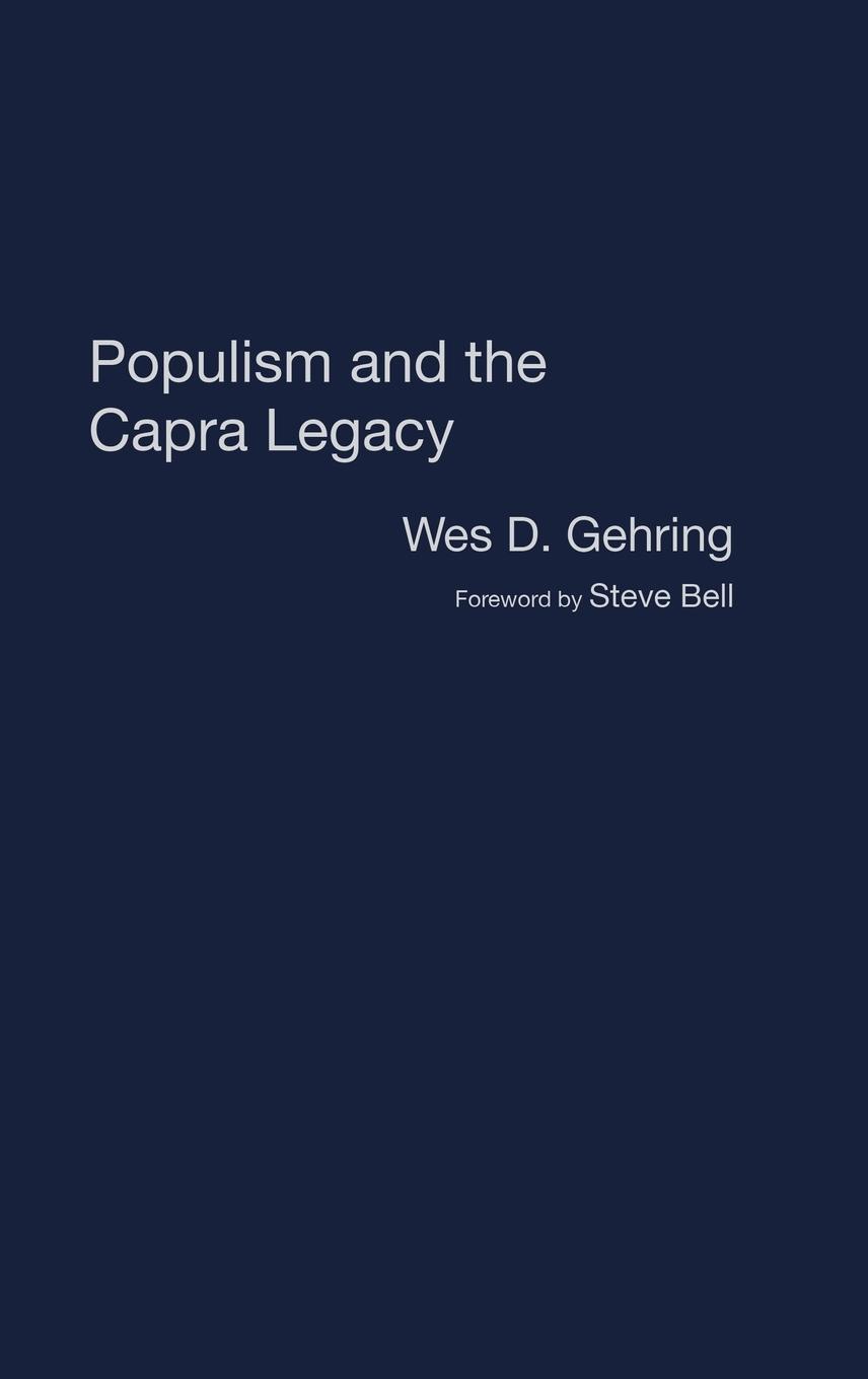 Vorderes Coverbild Populism and the Capra Legacy