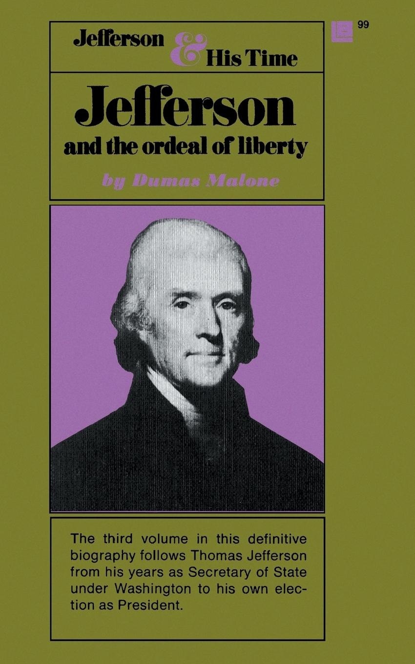 Vorderes Coverbild Jefferson and the Ordeal of Liberty