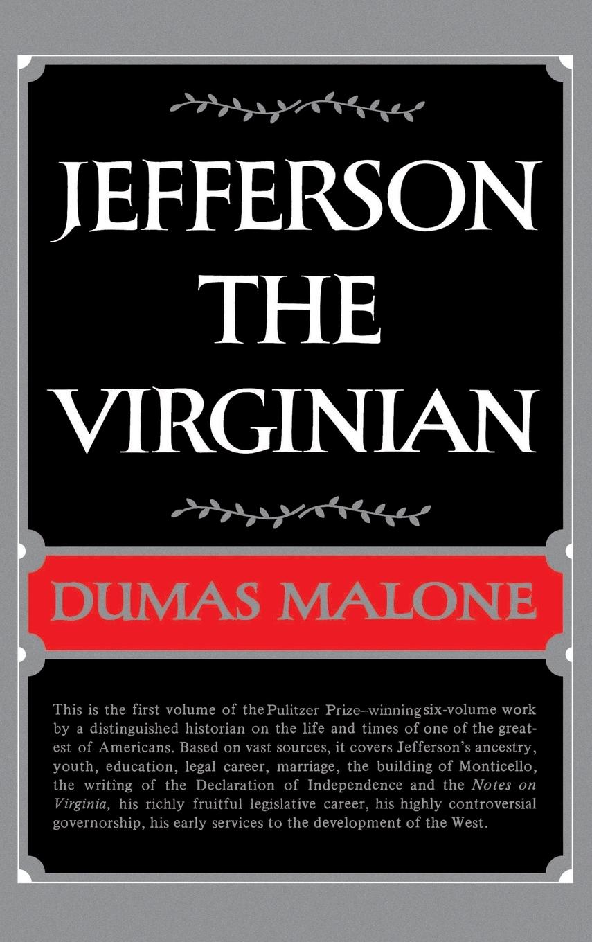 Vorderes Coverbild Jefferson the Virginian - Volume I
