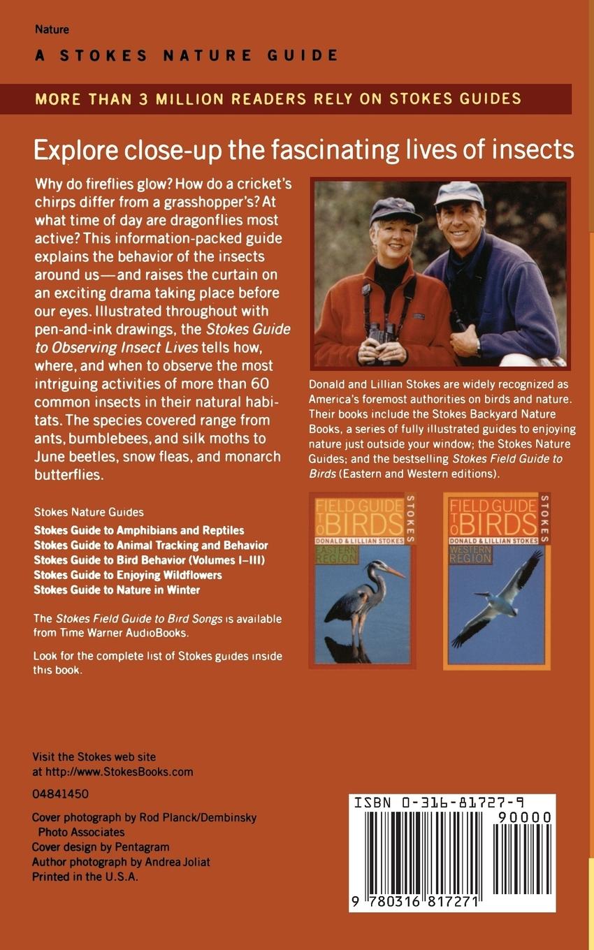 Rückseitencover Stokes Guide to Observing Insect Lives