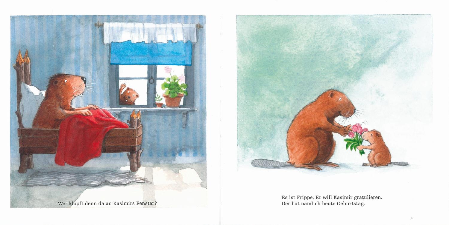 Beispielinhalt (Bild) Kasimir backt