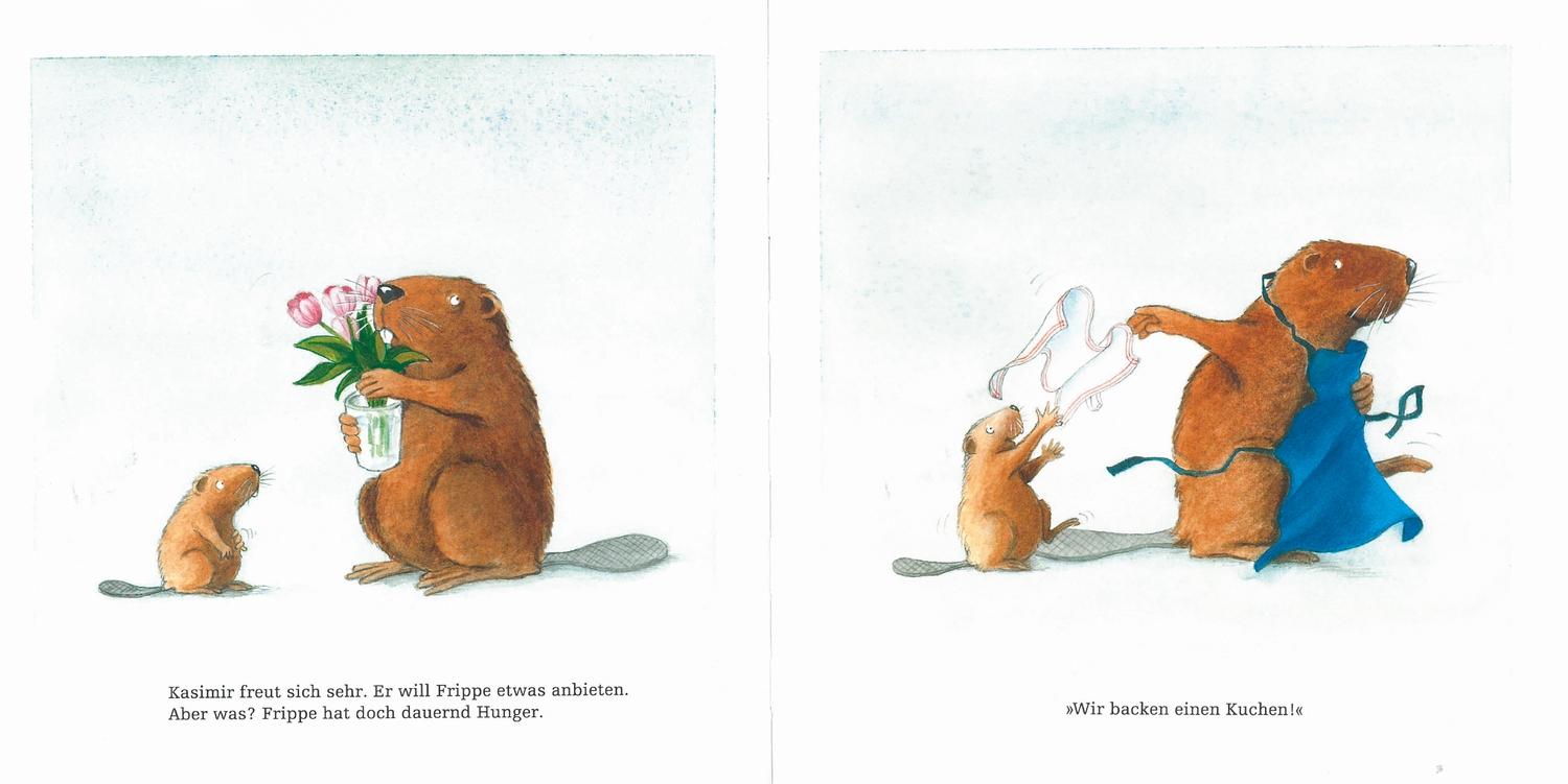 Beispielinhalt (Bild) Kasimir backt