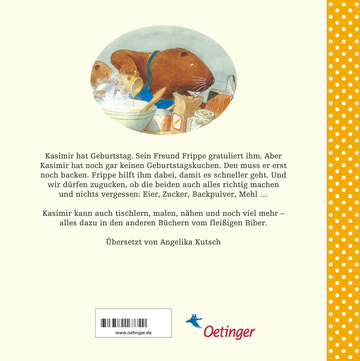 Rückseitencover Kasimir backt