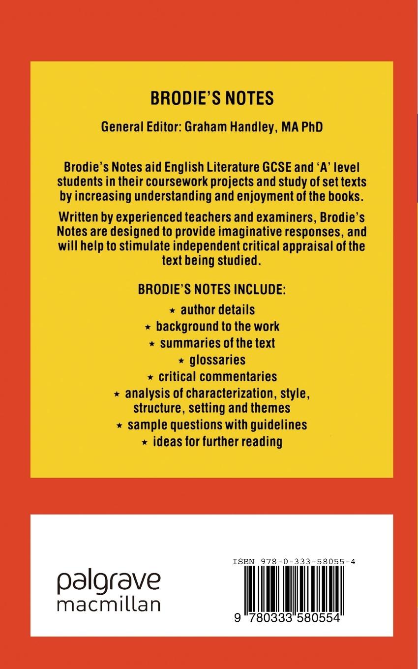 Rückseitencover Bronte