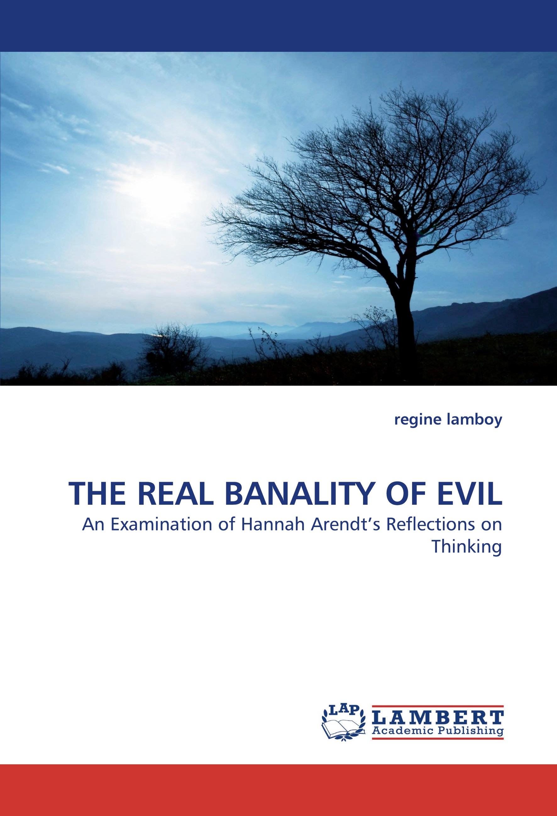 Vorderes Coverbild THE REAL BANALITY OF EVIL