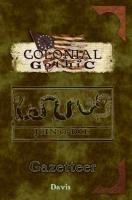 Vorderes Coverbild Colonial Gothic: Gazetteer
