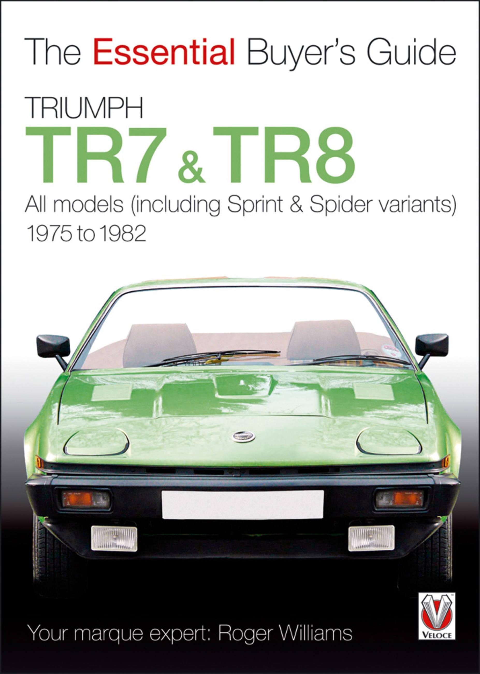 Vorderes Coverbild Triumph TR7 & TR8