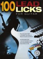 Vorderes Coverbild 100 Lead Licks for Guitar [With CD (Audio)]
