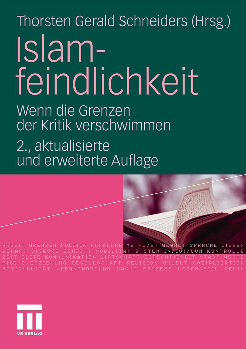 Vorderes Coverbild Islamfeindlichkeit