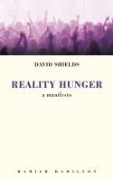 Vorderes Coverbild Reality Hunger