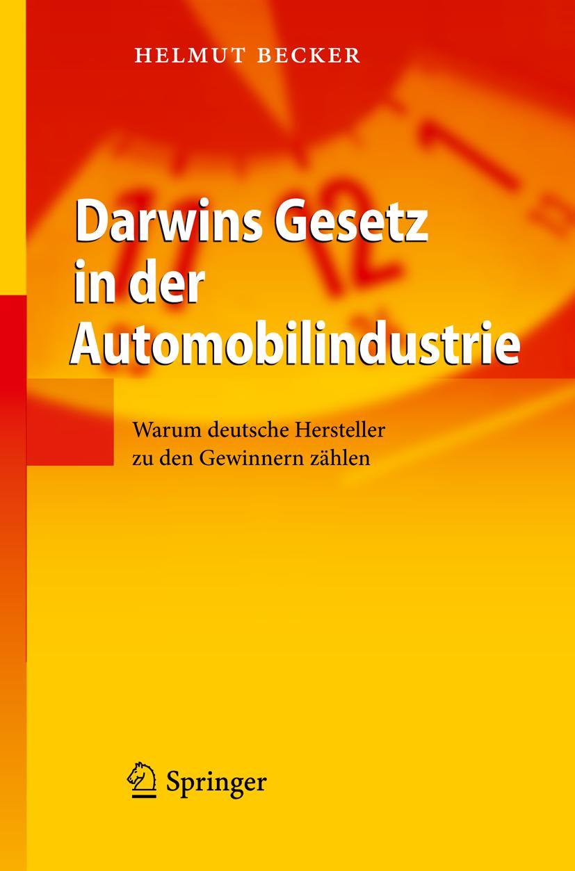 Vorderes Coverbild Darwins Gesetz in der Automobilindustrie