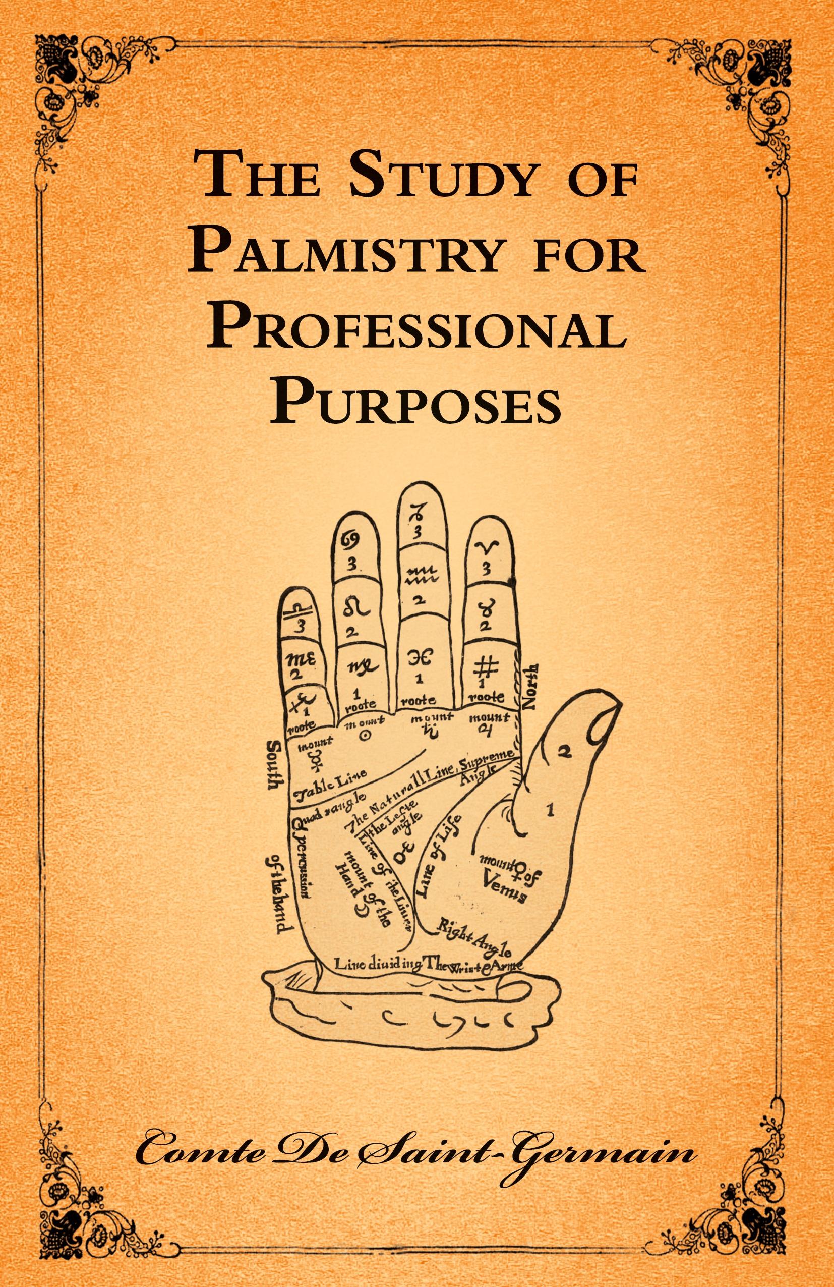 Vorderes Coverbild The Study of Palmistry for Professional Purposes