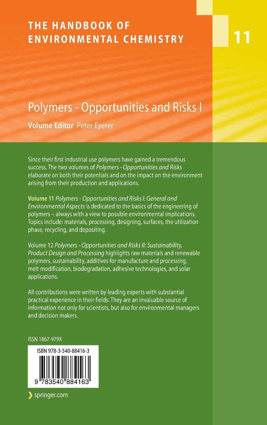 Rückseitencover Polymers - Opportunities and Risks I