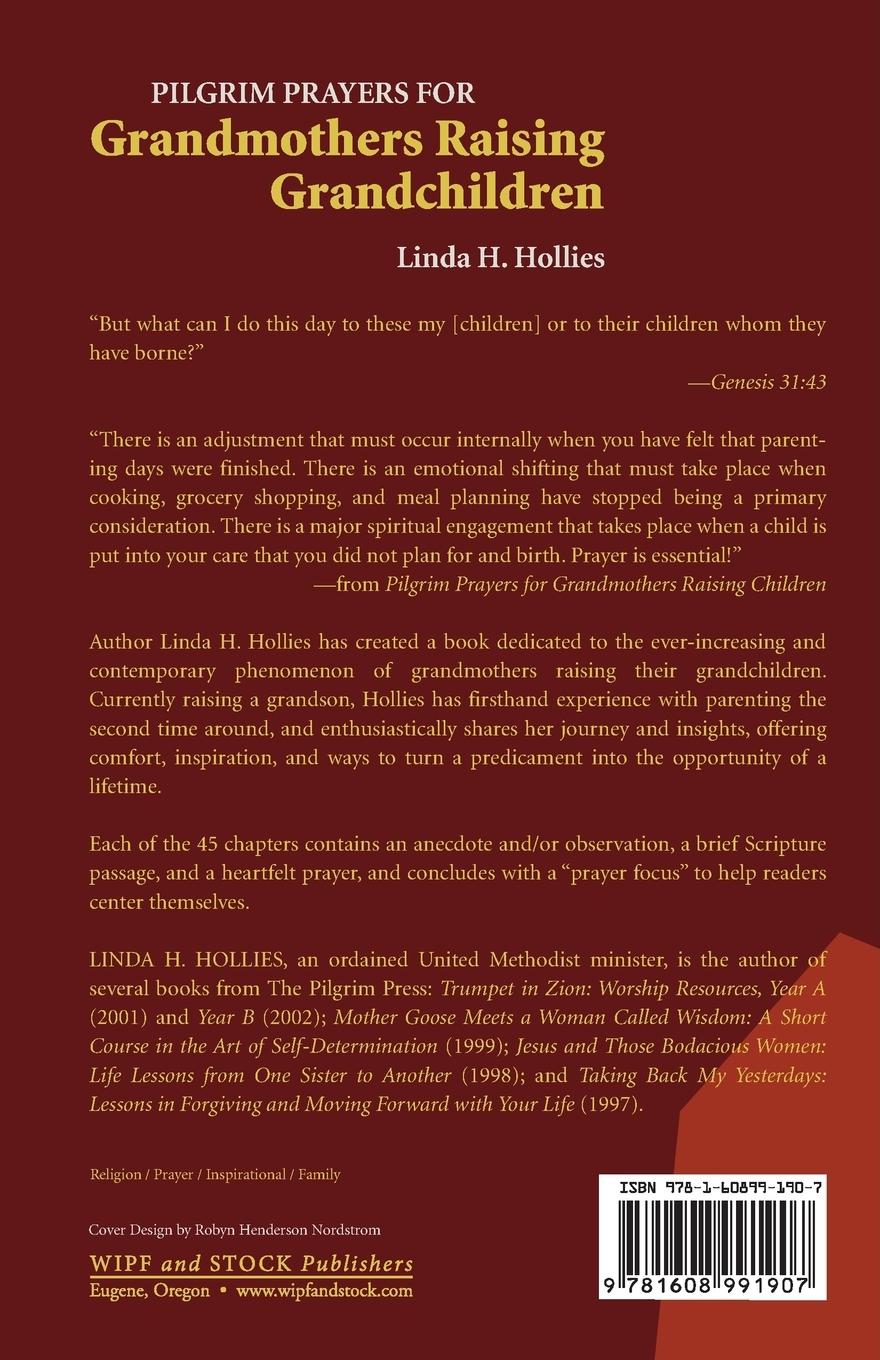 Rückseitencover Pilgrim Prayers for Grandmothers Raising Grandchildren