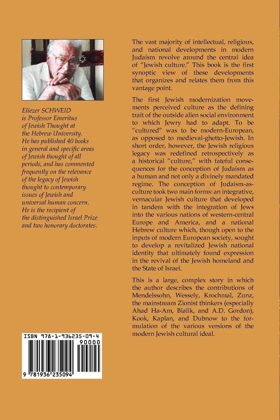 Rückseitencover The Idea of Modern Jewish Culture